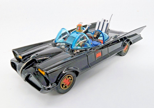 Corgi batmobile with batman - batmobile,
