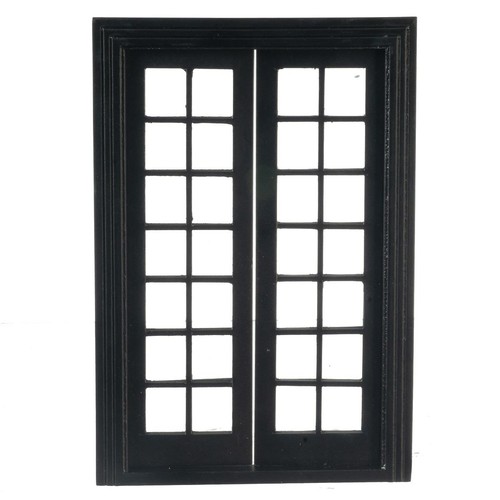 Dolls house black double - dolls,