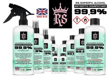 All Purpose Rubbing Alcohol | Isopropyl 99.9% Pure Isopropanol IPA for Cleaning