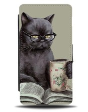 Funny Smart Black Cat Flip