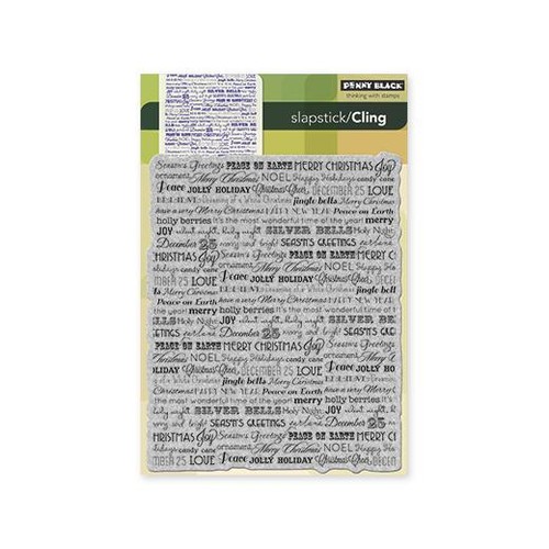 Penny black cling rubber - penny,