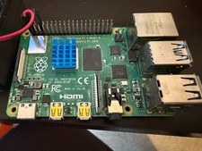 Raspberry Pi 4 Model B Single-Board Computer with Case and power adaptor