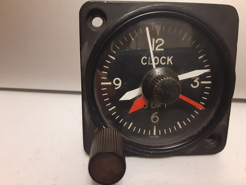 Vtg day clock cockpit - vtg.,