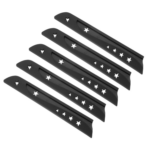 5pcs plastic kitchen knife - plastic,