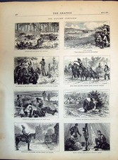 Old 1871 Autumn Campaign Royal Horse Artillery Cobham Pirbright Windl Victorian