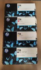 Genuine HP 728 Ink Cartridges