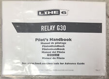 Line 6 Relay G30 Pilots Handbook Instruction Manual