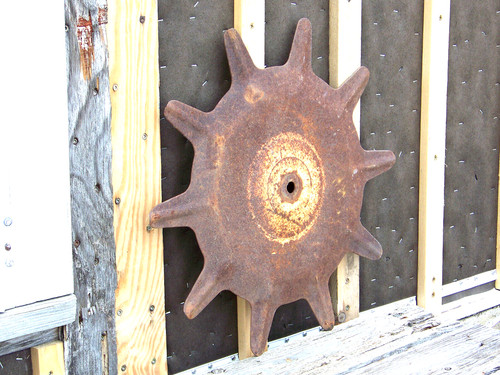 Industrial farm rusty rotary - farm,