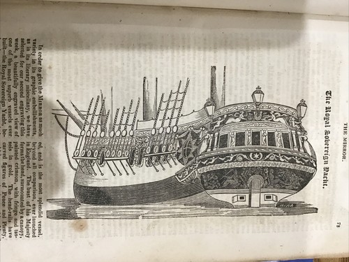 Antique print 1823 the - 1823,