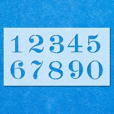 Number Numeric Digit Font