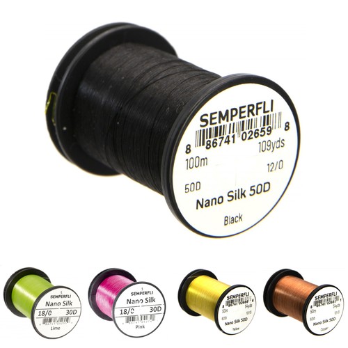 Semperfli nano silk fly tying - semperfli,