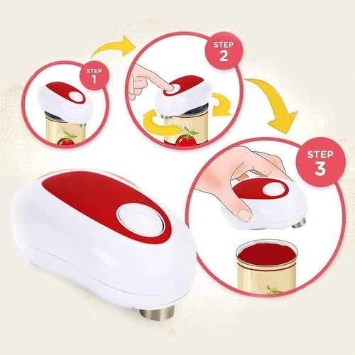 Electric tin can opener - tin,