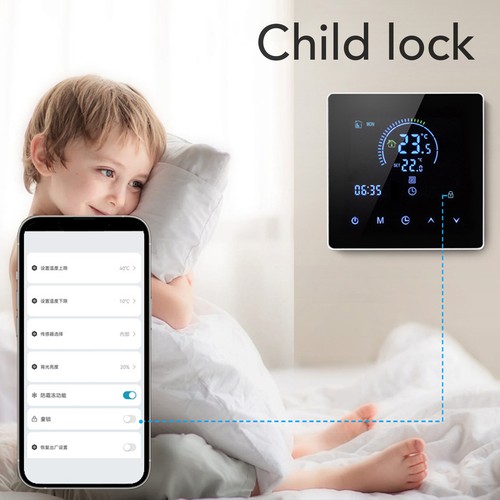 Digital thermostat wall - thermostat,