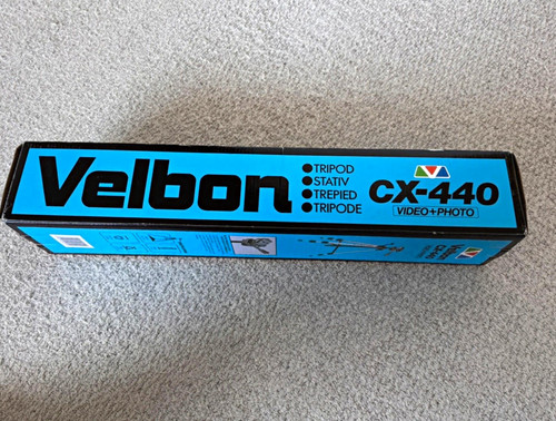 Velbon 440 aluminium camera - aluminium,