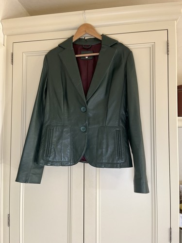 Dark forest green genuine