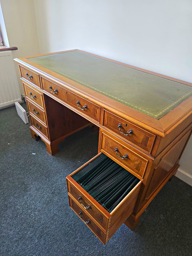 Wooden pedestal office writing - pedestal,