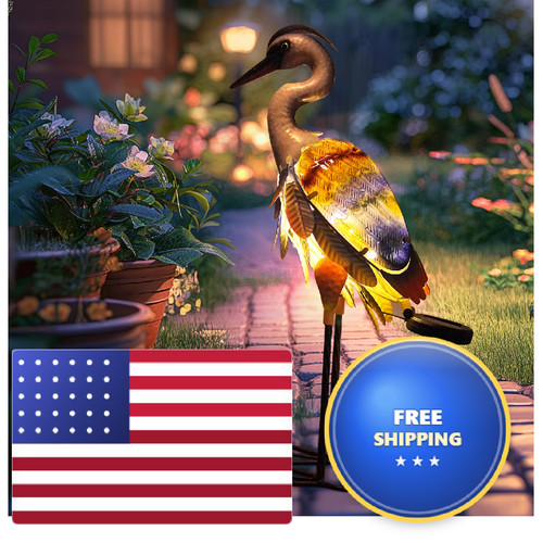 Hongland solar heron metal - solar,
