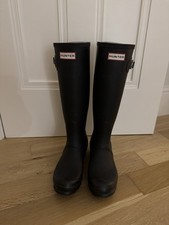 Hunter Wellington Boots Black UK5