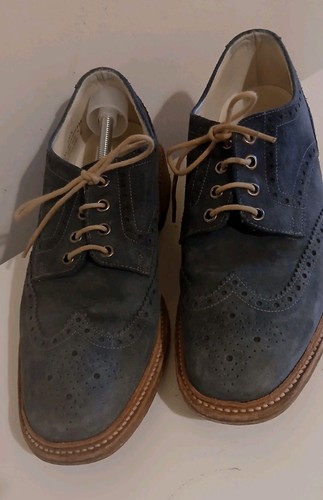 Loake jack sued blue derby - sued,