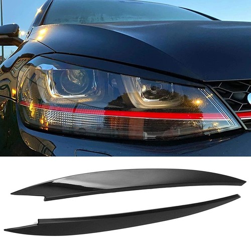 Front headlight eyelid eyebrow - front,