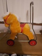 Vintage lefray push along - lefray, pony