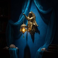 Mermaid wall lamp cordless - mermaid,