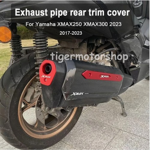 Xmax300 exhaust heat shield - exhaust,