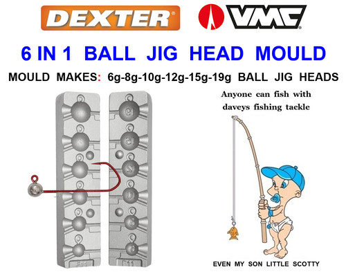 Ball jig head lead - in,