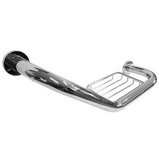 Bathroom Angled Grab Rail With