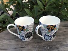 Set of 2 Monsoon home Denby Mugs in excellent condition
