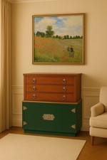 Vintage MCM Campaign Style