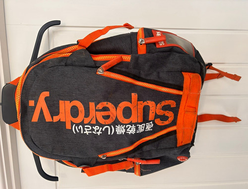 Superdry grey orange - &, daypack