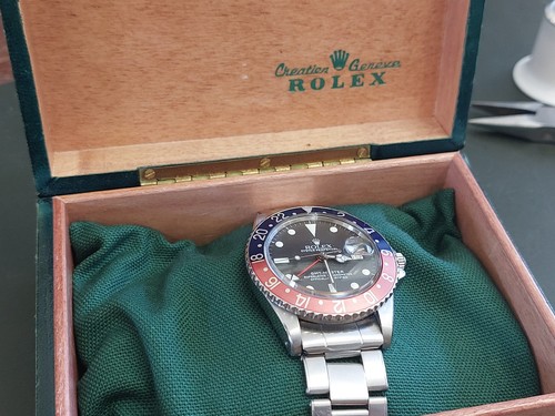 Rolex gmt master pepsi 1961 - rolex,