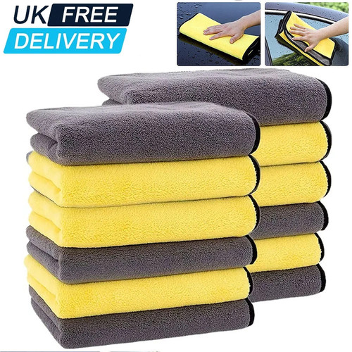 Pack microfibre car towels - 12,