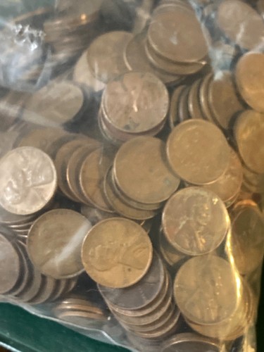 500 unsearched lincoln wheat - 500,