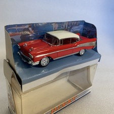MATCHBOX DINKY 1/43 CHEVROLET BEL AIR 1957 RED DY-2