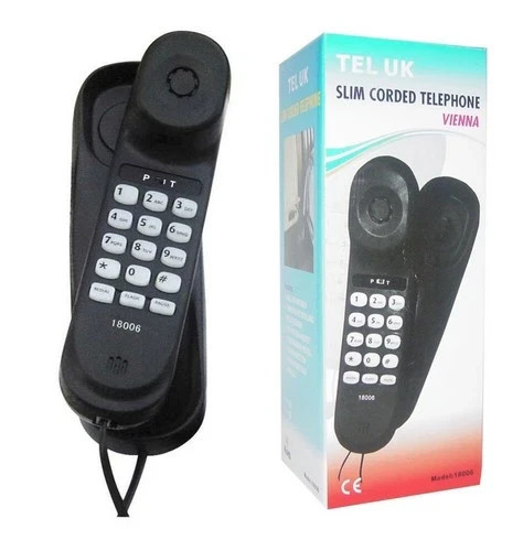 Tel slim corded telephone - uk,