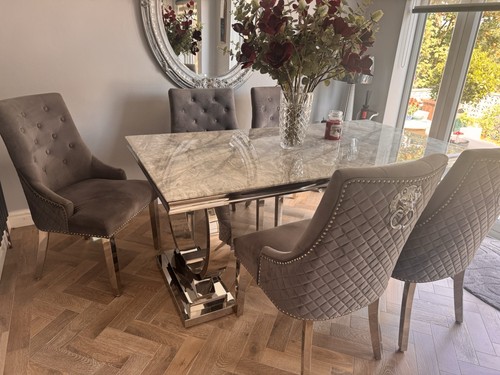 Granite top dining table - granite,