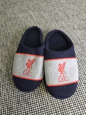 Kids Liverpool Fc Slippers Size 12 13 UK Kids Slip On Navy Red 