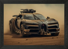 Bugatti Chiron Framed Wall Art