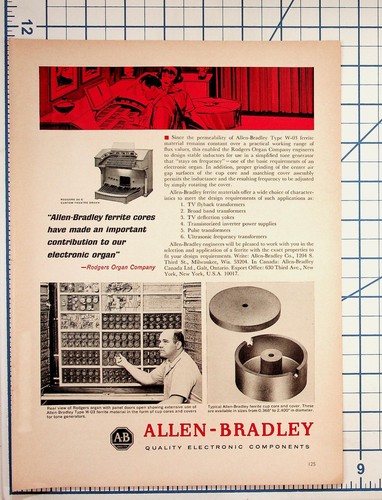 Allen bradley ferrite cores - ferrite,