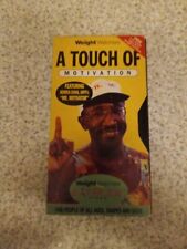A Touch of Motivation - Mr Motivator - Exercise PAL VHS Video Tape CARD CASE WW