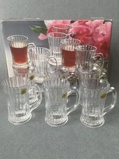 SOGA Japan Tea Glasses Set of 6 – Vintage Noritazeh Small Mugs – Boxed – New