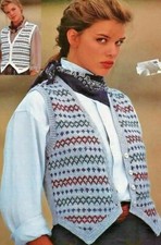 214 LADIES DK FAIR ISLE