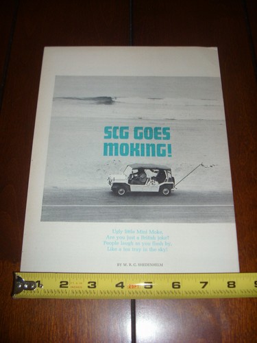 1966 mini moke original - mini,