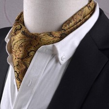 Mens Ascot Cravat Self Tie. Paisley | Plain | Polkadots | Floral Formal Wedding