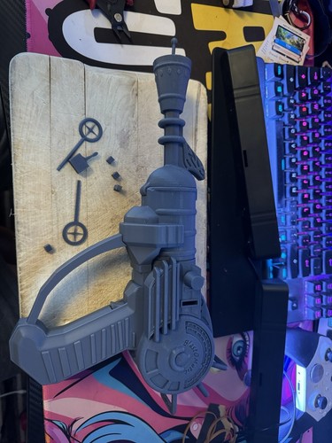 Printed zombie ray gun - 15",