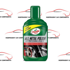 Turtle Wax All Metal Polish Restores Metal Chrome Shine 300ml 52810