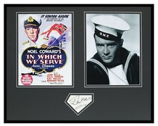 John Mills Signed Framed 16x20