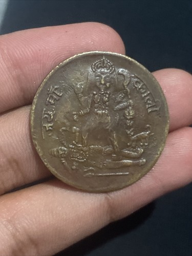 Brass jai maa kali - brass, anna